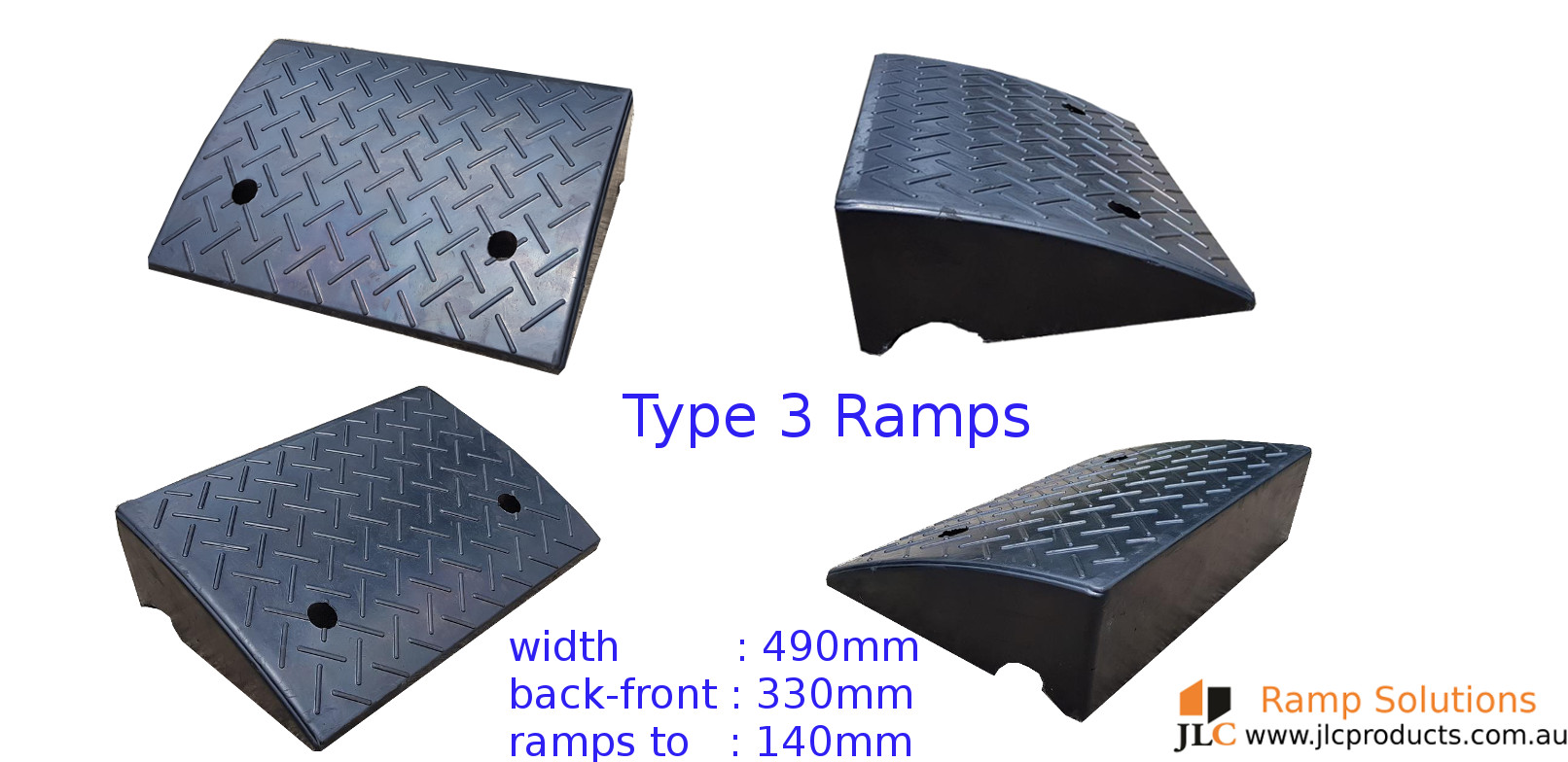 square kerb ramps